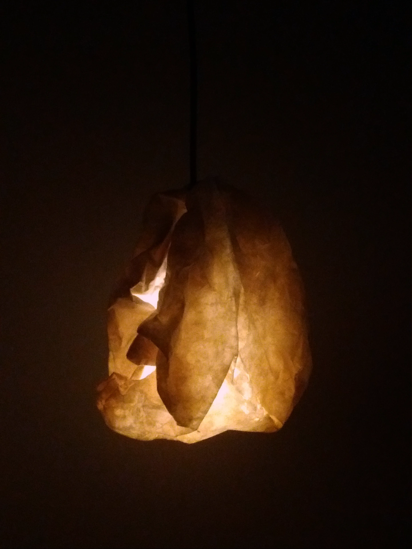 Lamp wax paper night 00001