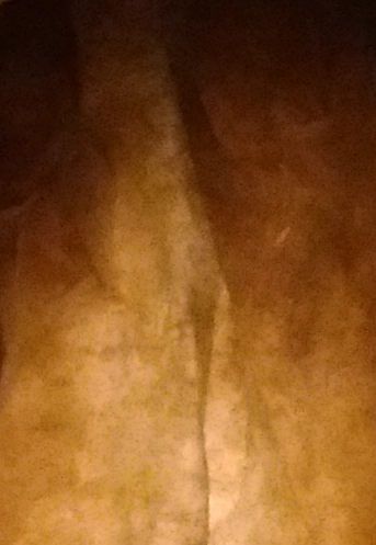 Lamp made of wax paper